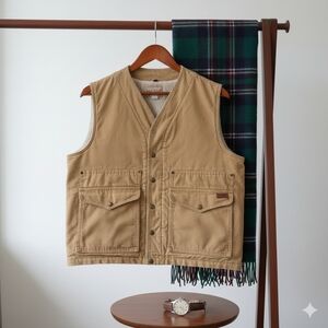 Woolrich Men's Tan Outdoor Vest